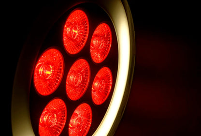 PARWASH76 RING PARWASH 76 RING 7 x 6W LED PAR Wash med RGB LED-ring