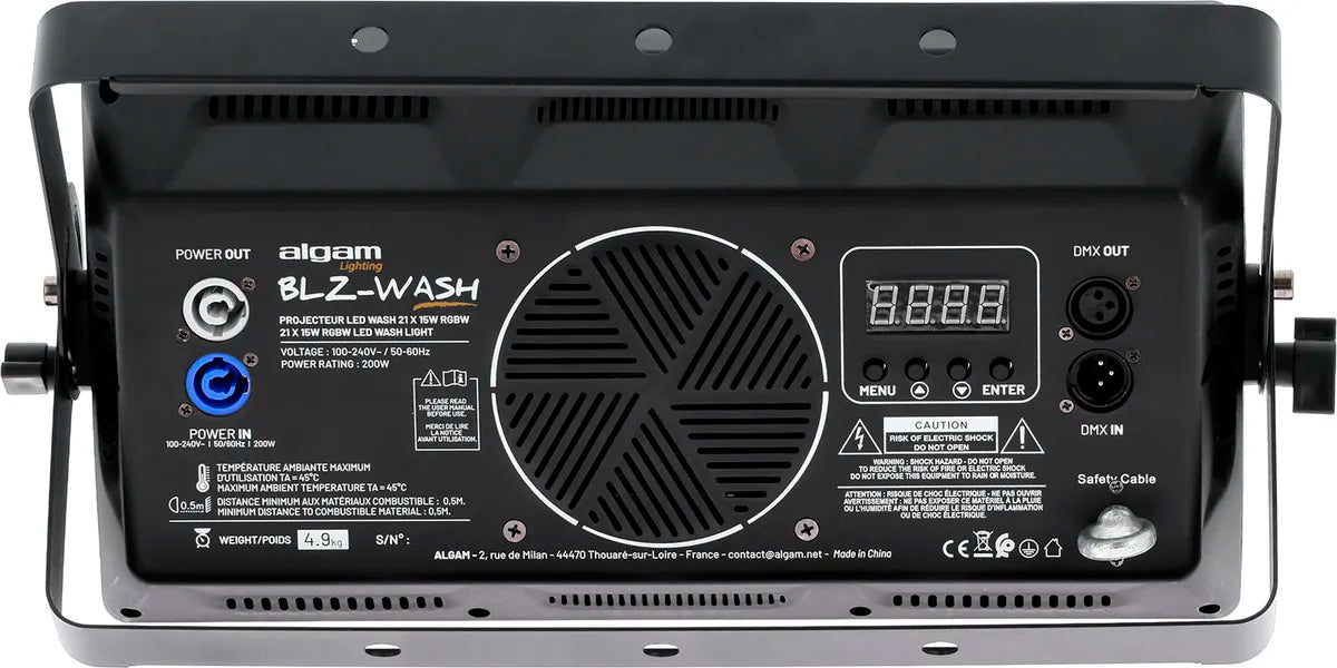 Algam Lightning BLZ-WASH 21 x 12W RGBW LED Wash Projector