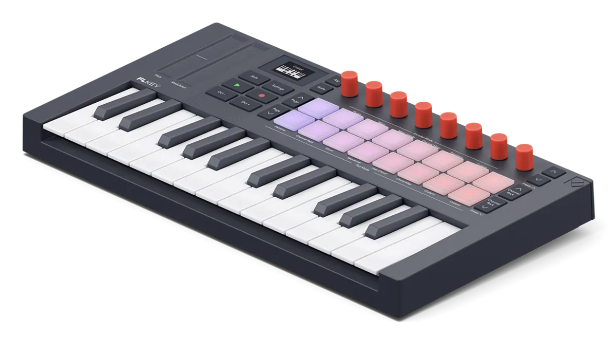 Novation FLKEY2-MINI 25-tasters mini-keyboard lavet til FL Studio