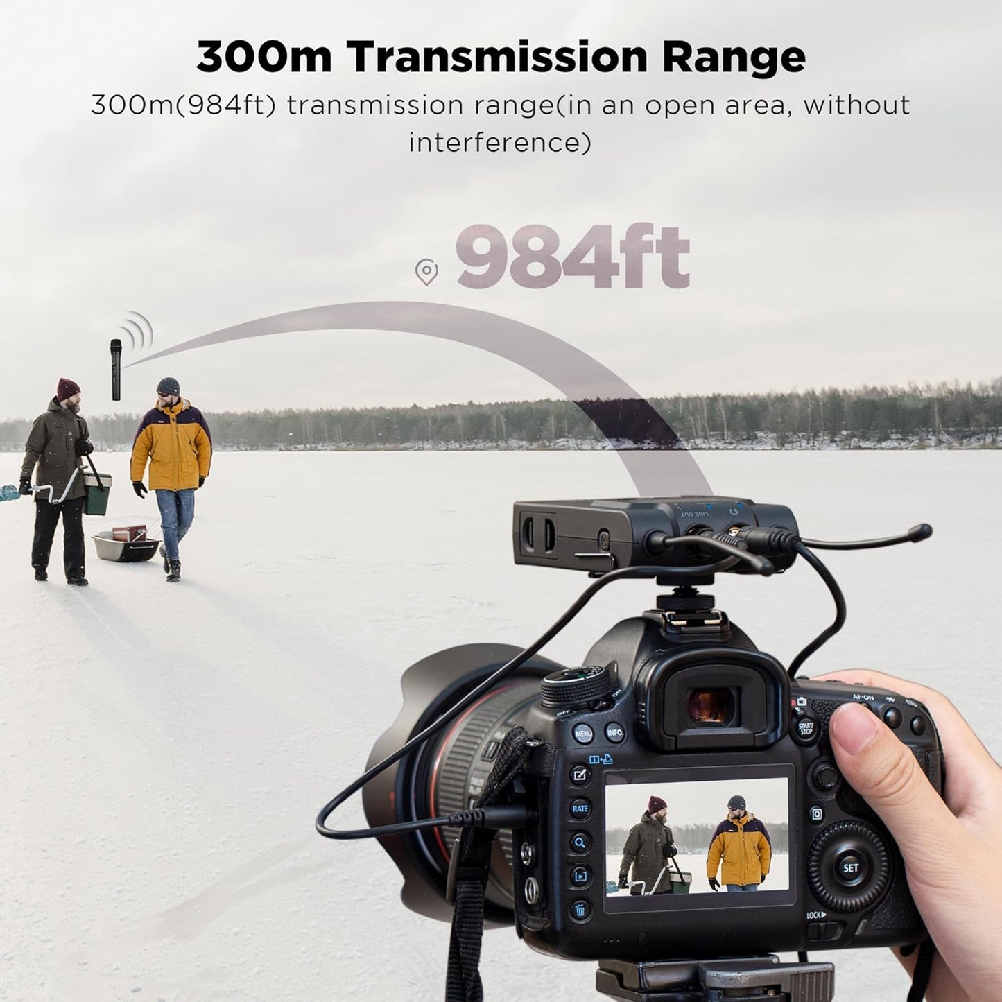 BOYA by-WM8 PRO-K4 UHF trådløse lavalier (by-WM8 PRO-k4)
