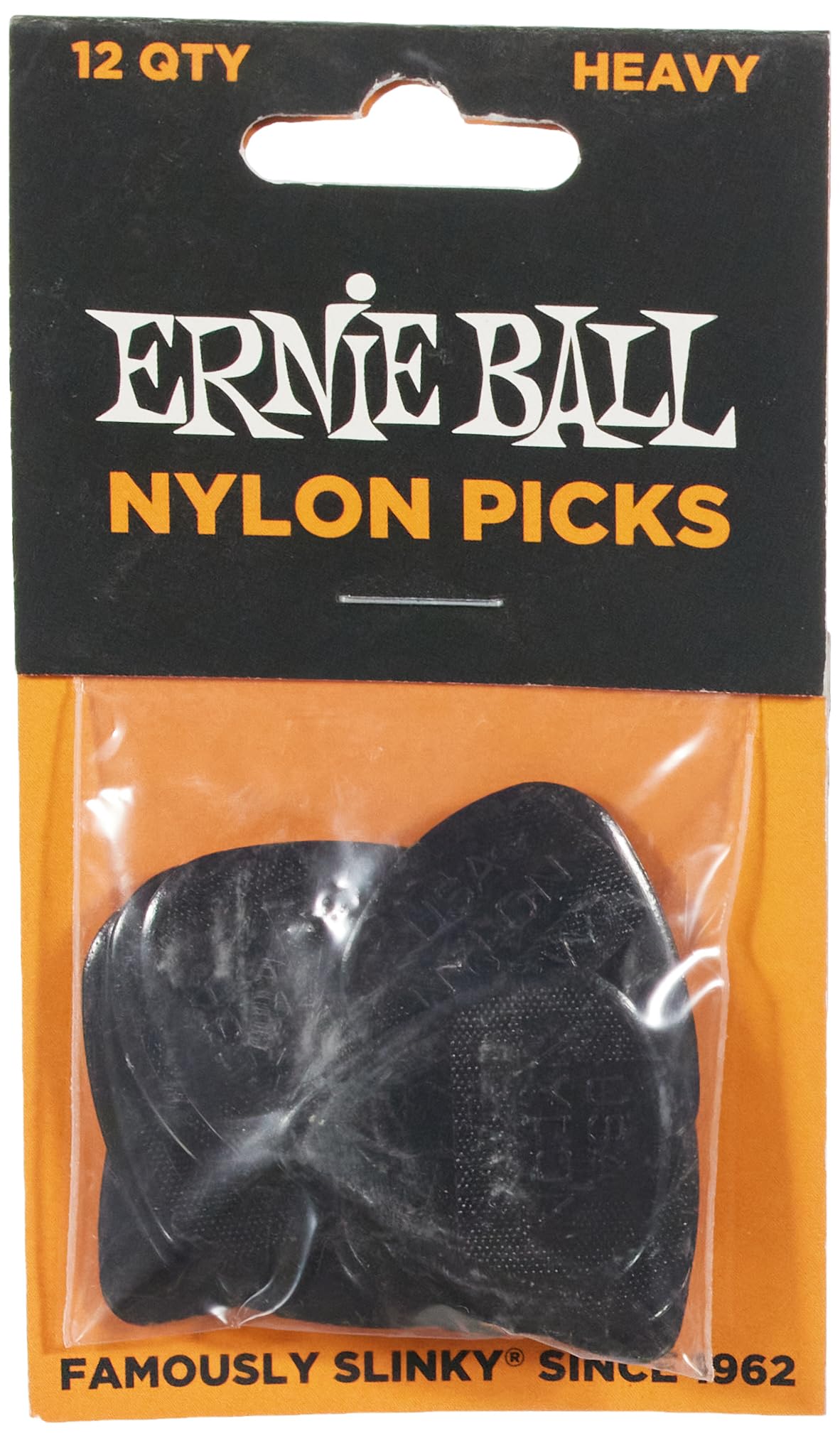 Ernie Ball EB-9135 Nylon Pick .97 Heavy (12 stk)
