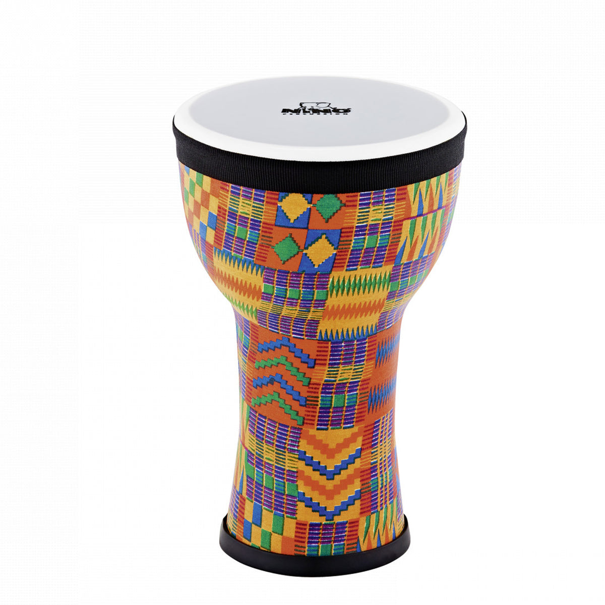 NINO Percussion NINO-EMDJ-FE 6" Elements Mini Djembe - kenyan quilt