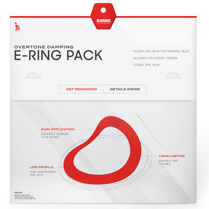 Evans ER-FUSION E-Ring Fusion pack 10", 12", 14", 14"