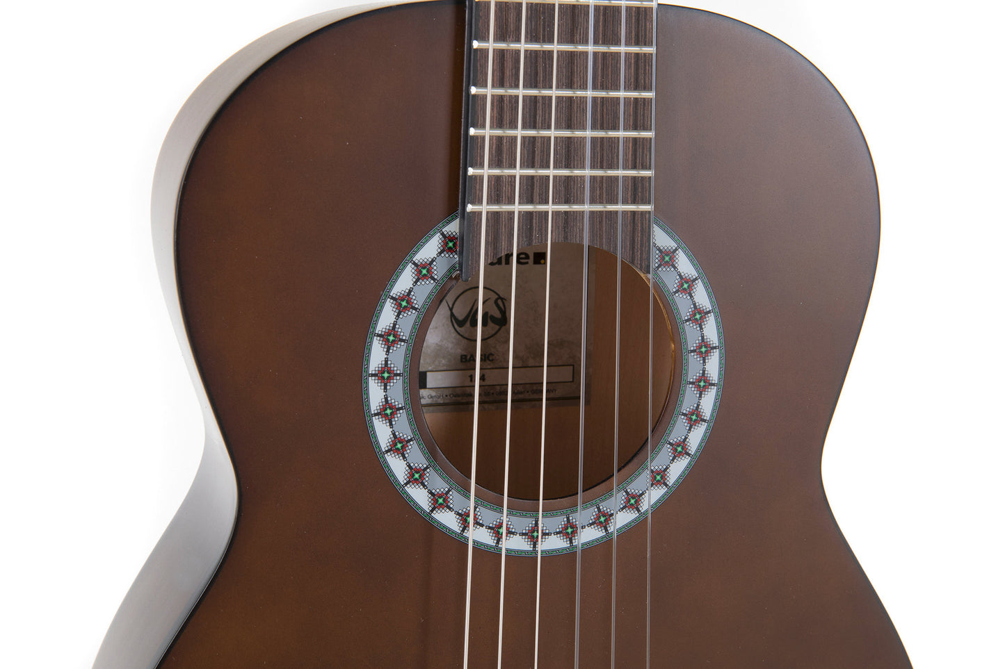 Gewa pure 1/4 size Black classical guitar 
