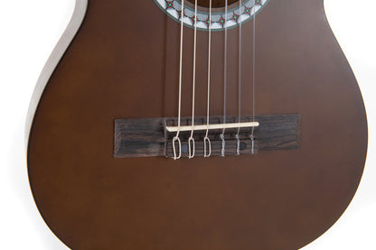 Gewa pure 1/4 size Black classical guitar 