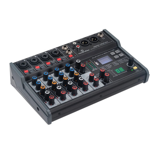 Soundsation MIOMIX 404FXM 6 Channel Mixer, USB, Bluetooth, Dig. Multi-Effect