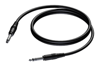 ProCab mikrofonkabel stereo jack > jack 5 m