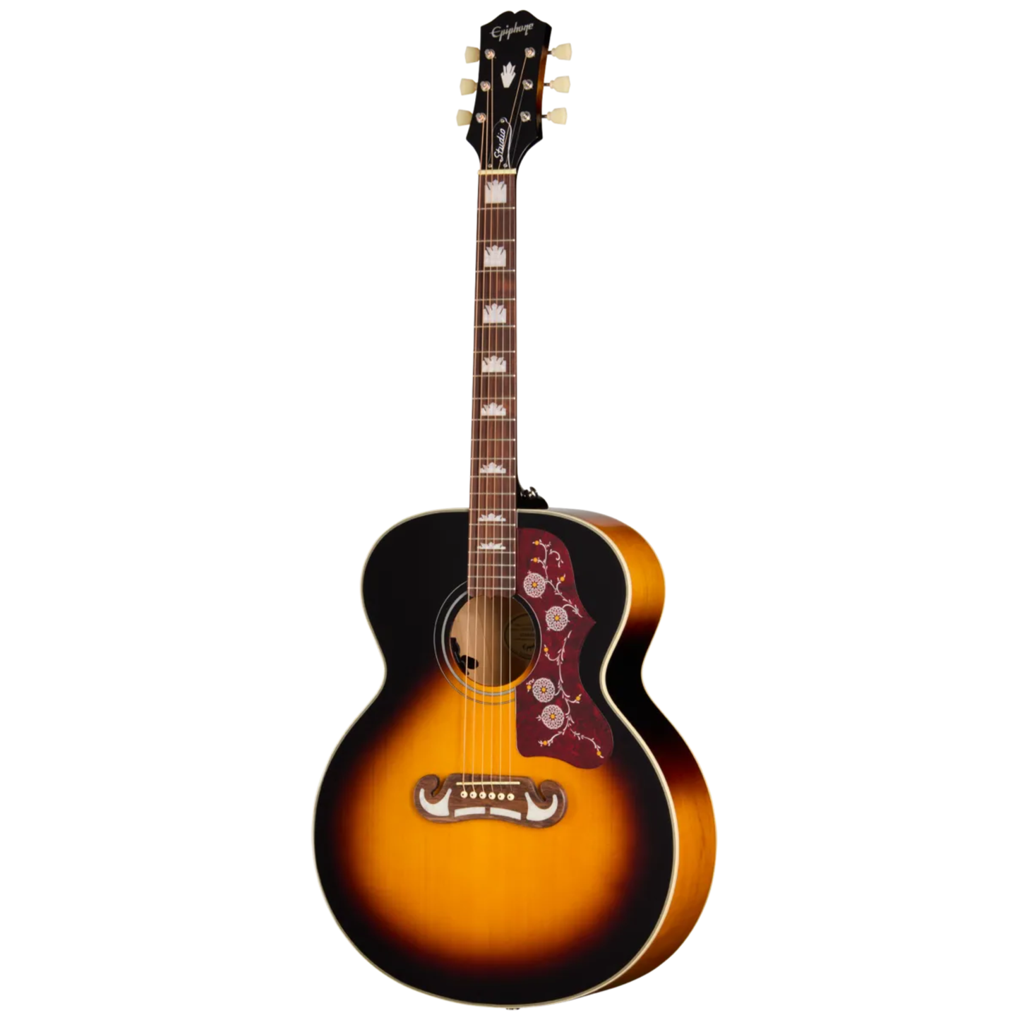 Epiphone J-200 Studio, Vintage Sunburst