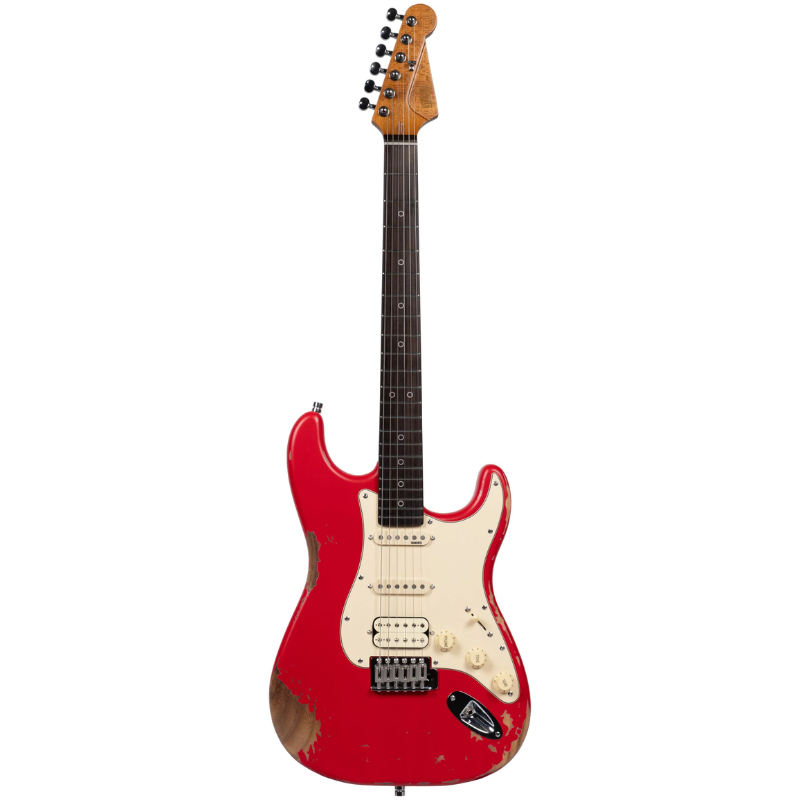 HENRY’S Snake II Aged ST-1N Cobra - Red Aged inkl. gigbag