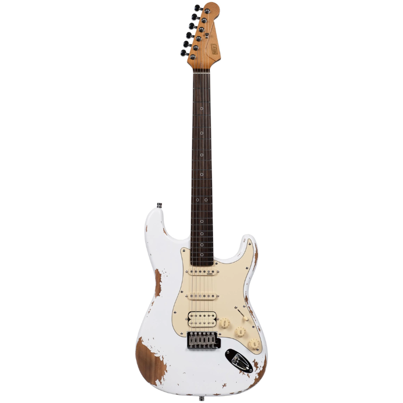 HENRY’S Snake II Aged ST-1N Rattle - White Aged inkl. gigbag