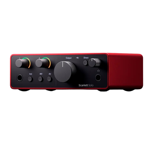 Scarlett Solo 4th Generation 2-in, 2-out interface