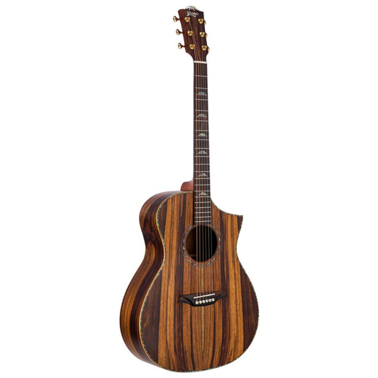 Bromo BAR4GCE Rocky Mountain Series all solid Hillside auditorium guitar
