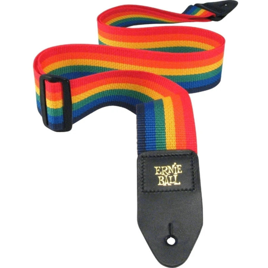 Ernie Ball 4044 Guitar Strap, Rainbow