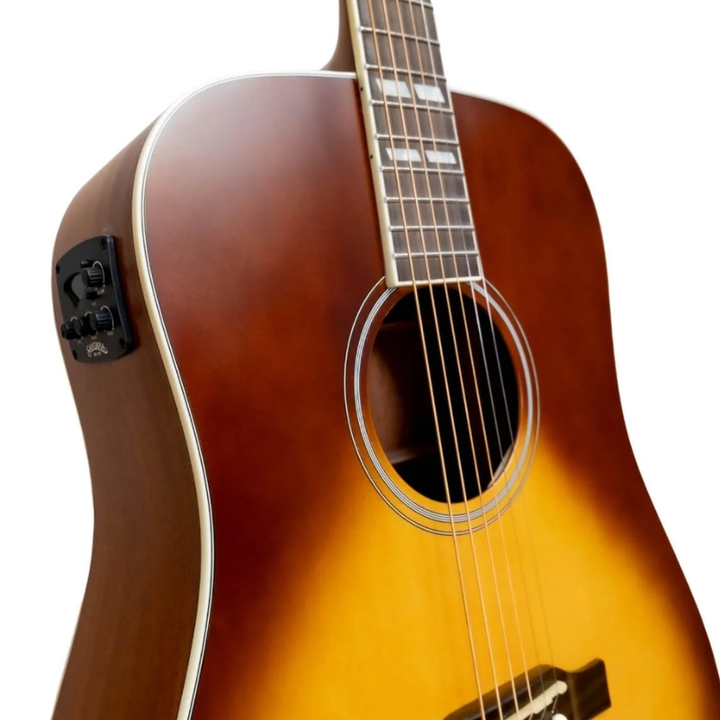 Santana SAN ST-SG50 western guitar med pickup - Sunburst inkl. gigbag