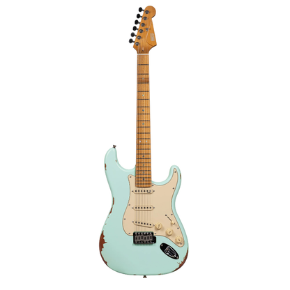 HENRY’S Destiny II Aged ST-2N Fatal - Surf Green Aged inkl. gigbag