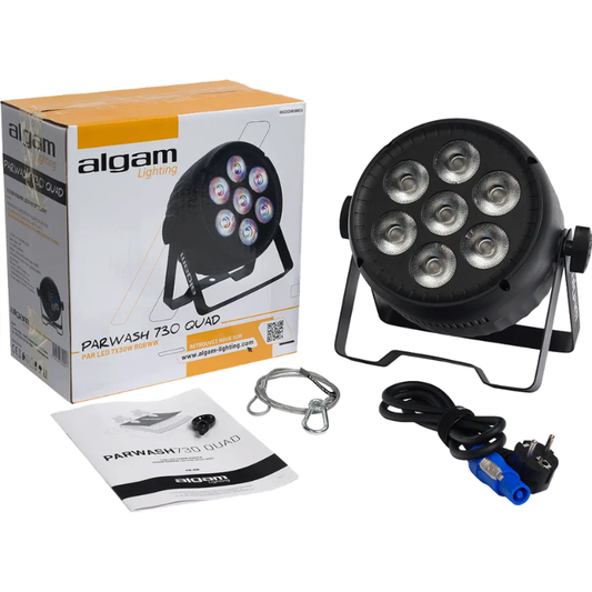Algam PARWASH730 QUAD PARWASH730-QUAD 7 X 30W RGBWW LED Par Wash