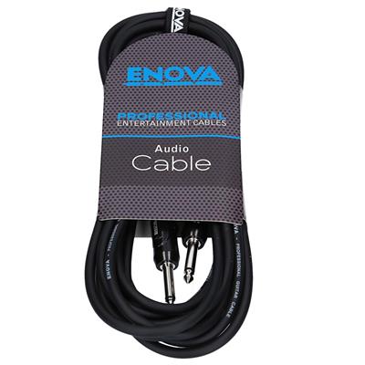Enova instrumentkabel mono jack 1 meter