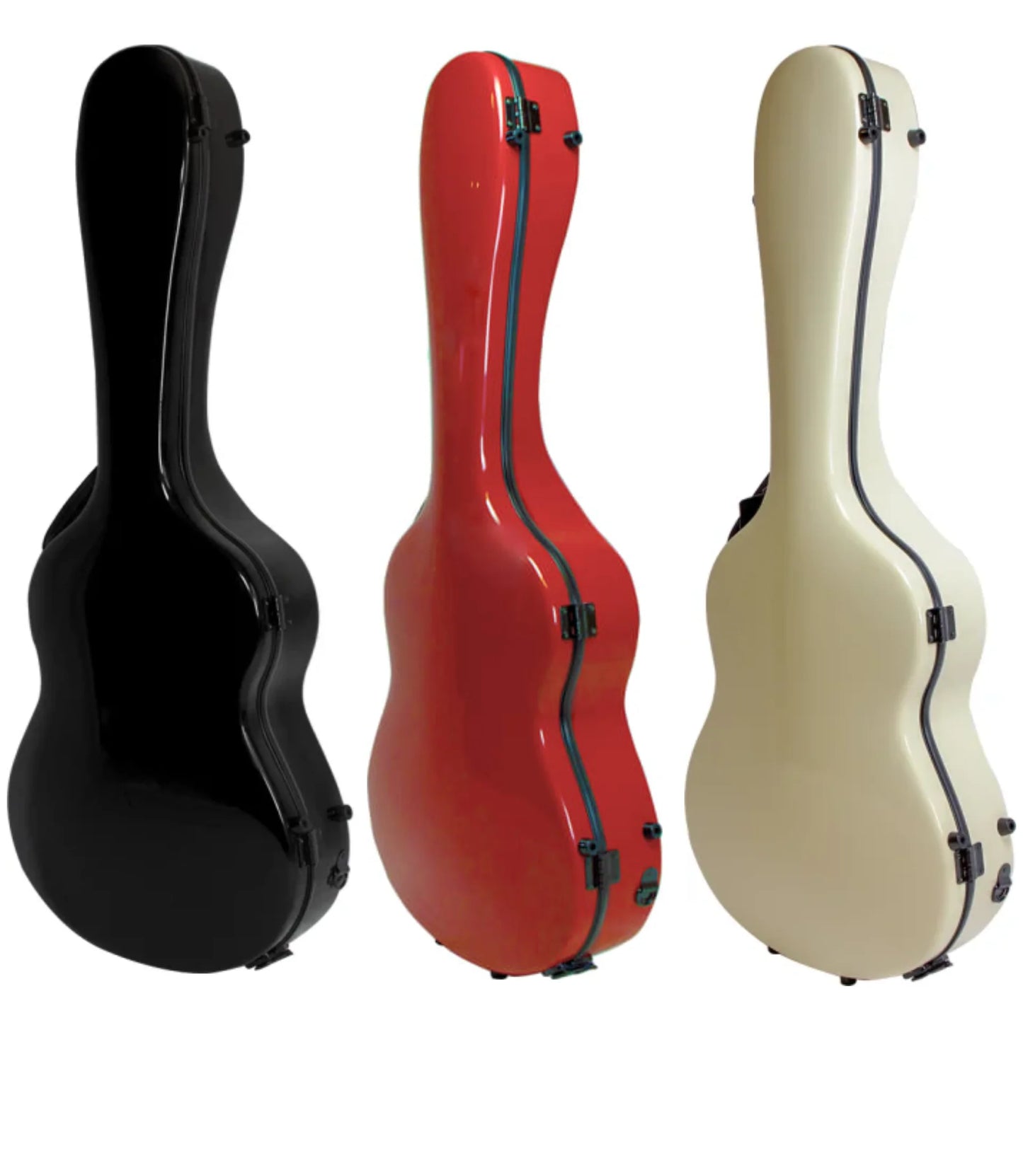 Klassisk guitar taske Freerange Superstrong Fiberglass Case Classical Guitar (vælg farve)