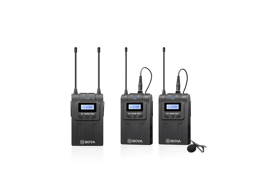 Boya BY-WM8PRO-K2 Wireless camera set with dual receiver and 2 transmitters