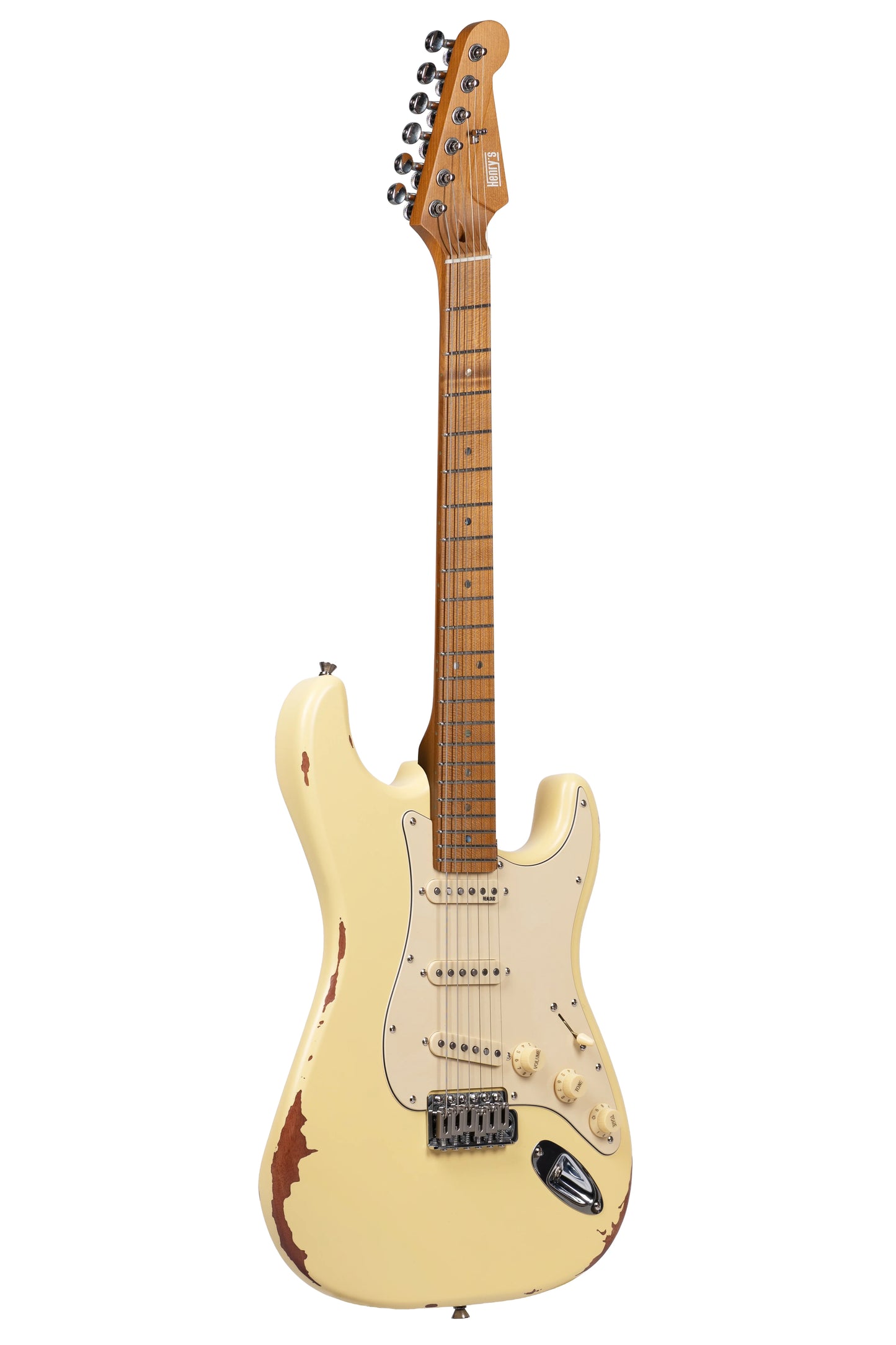 HENRY’S Destiny II Aged ST-2N Vital - Yellow Aged inkl. gigbag