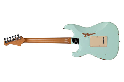 HENRY’S Destiny II Aged ST-2N Fatal - Surf Green Aged inkl. gigbag