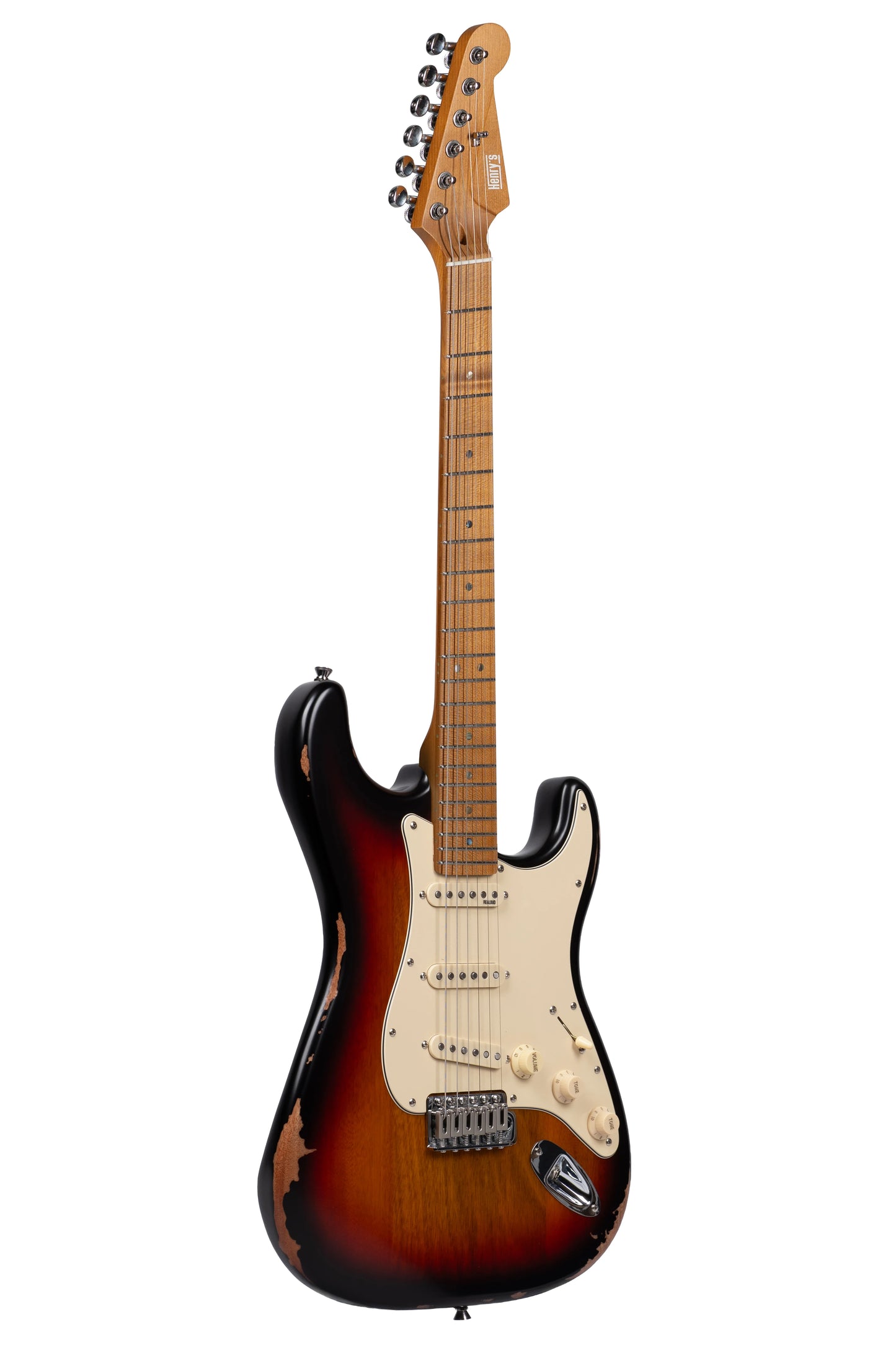 HENRY’S Destiny II Aged ST-2N Infinity - Sunburst Aged inkl. gigbag