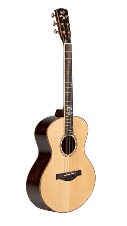 Henry’s Travel EE-66 Street - Natural elektro akustisk mini western guitar inkl. gigbag