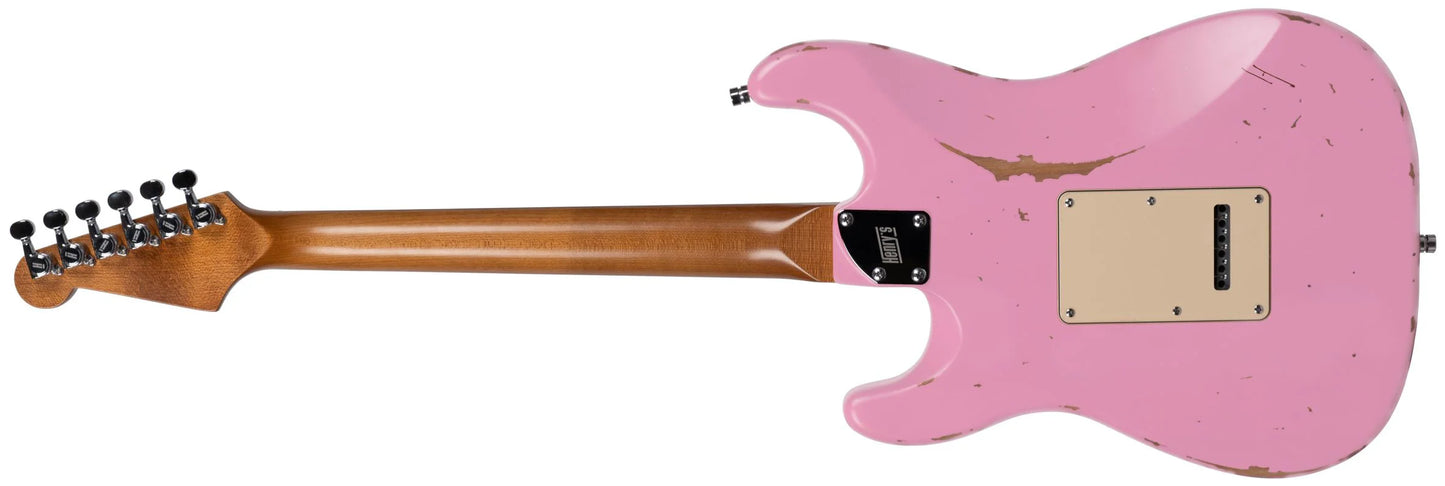 HENRY’S Snake II Aged ST-1N Aged ST-1N Boa - Pink  inkl. gigbag