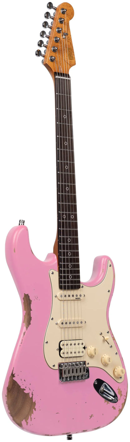HENRY’S Snake II Aged ST-1N Aged ST-1N Boa - Pink  inkl. gigbag