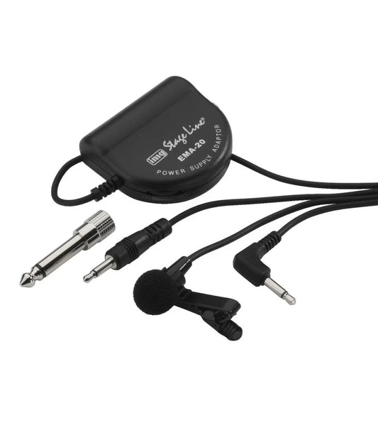 IMG StageLine ECM-2500 Clip-on microphone Speech microphone