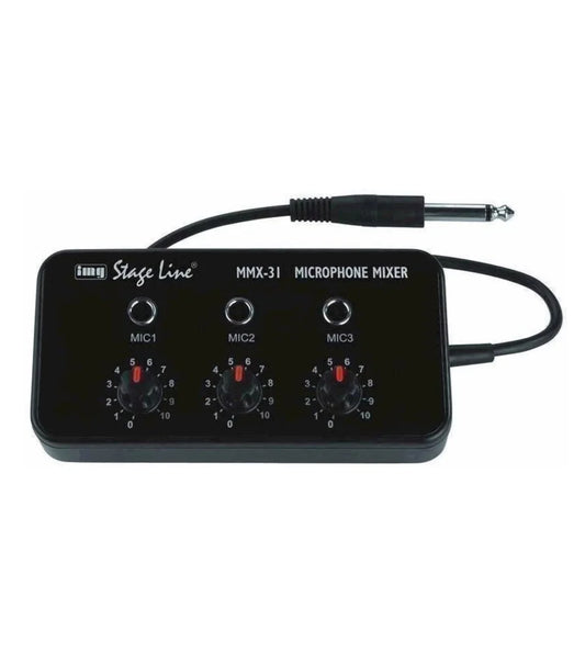 IMG Stageline MMX-31 Microphone Mixer