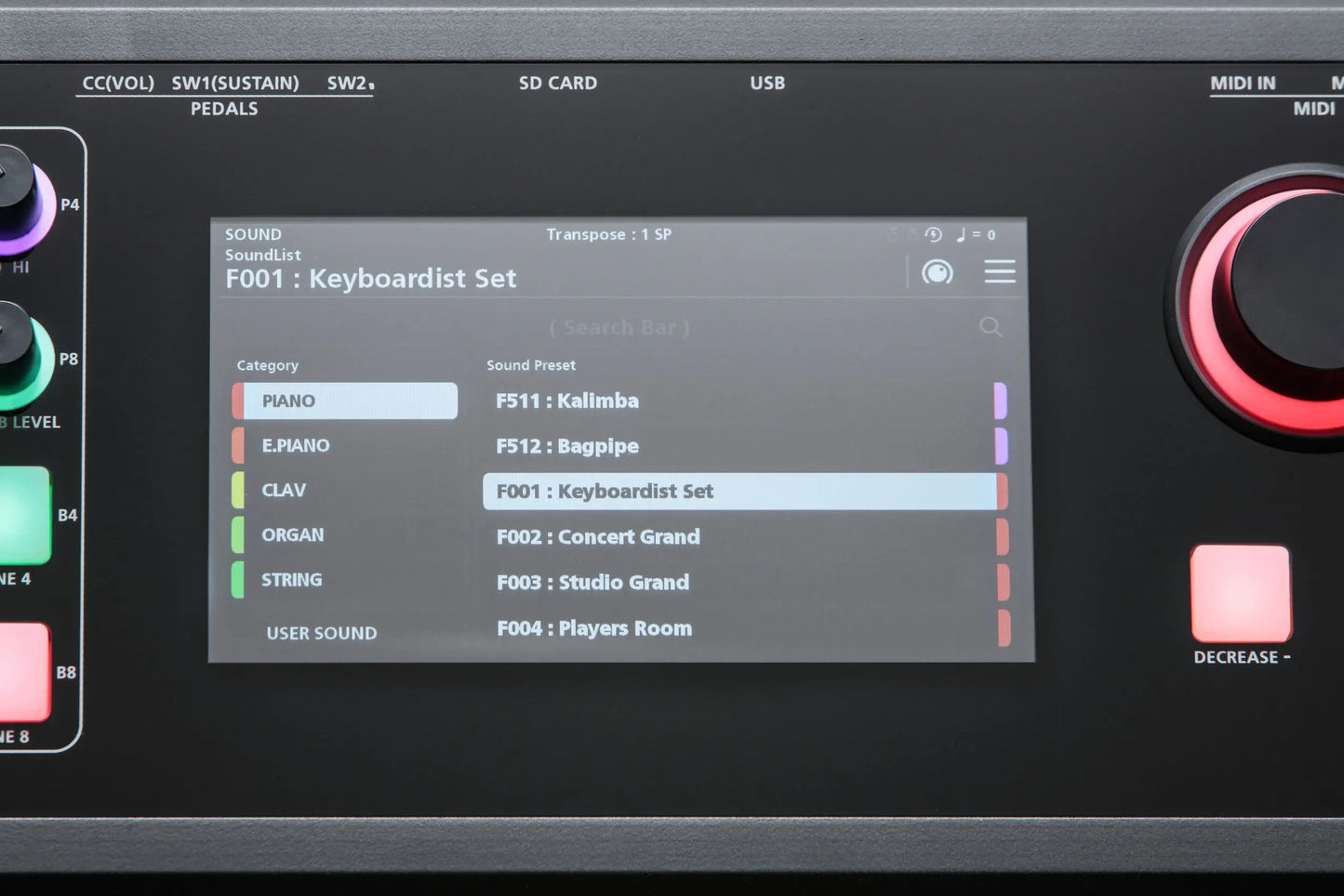 Kurzweil SP7 Grand Stage Piano 88 key