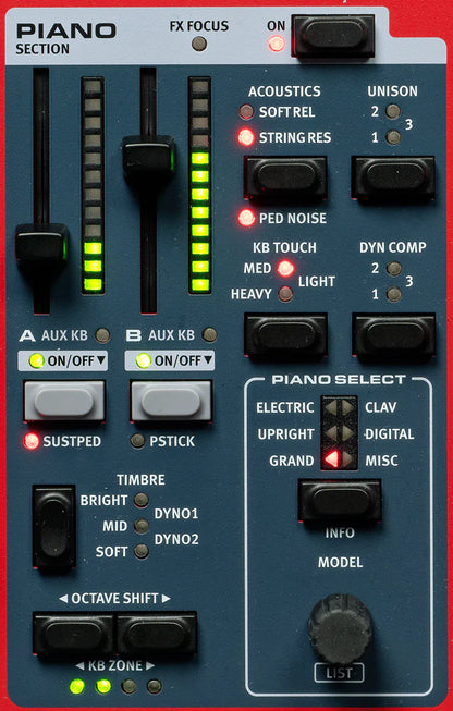Nord STAGE 4, 73 weighted Triple Sensor keybed