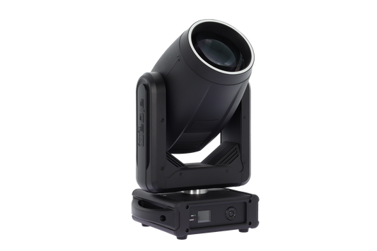 Algam Lighting MB200 LED Beam Moving Head (200W + RGB 31 LEDs Ring) incl. accessories