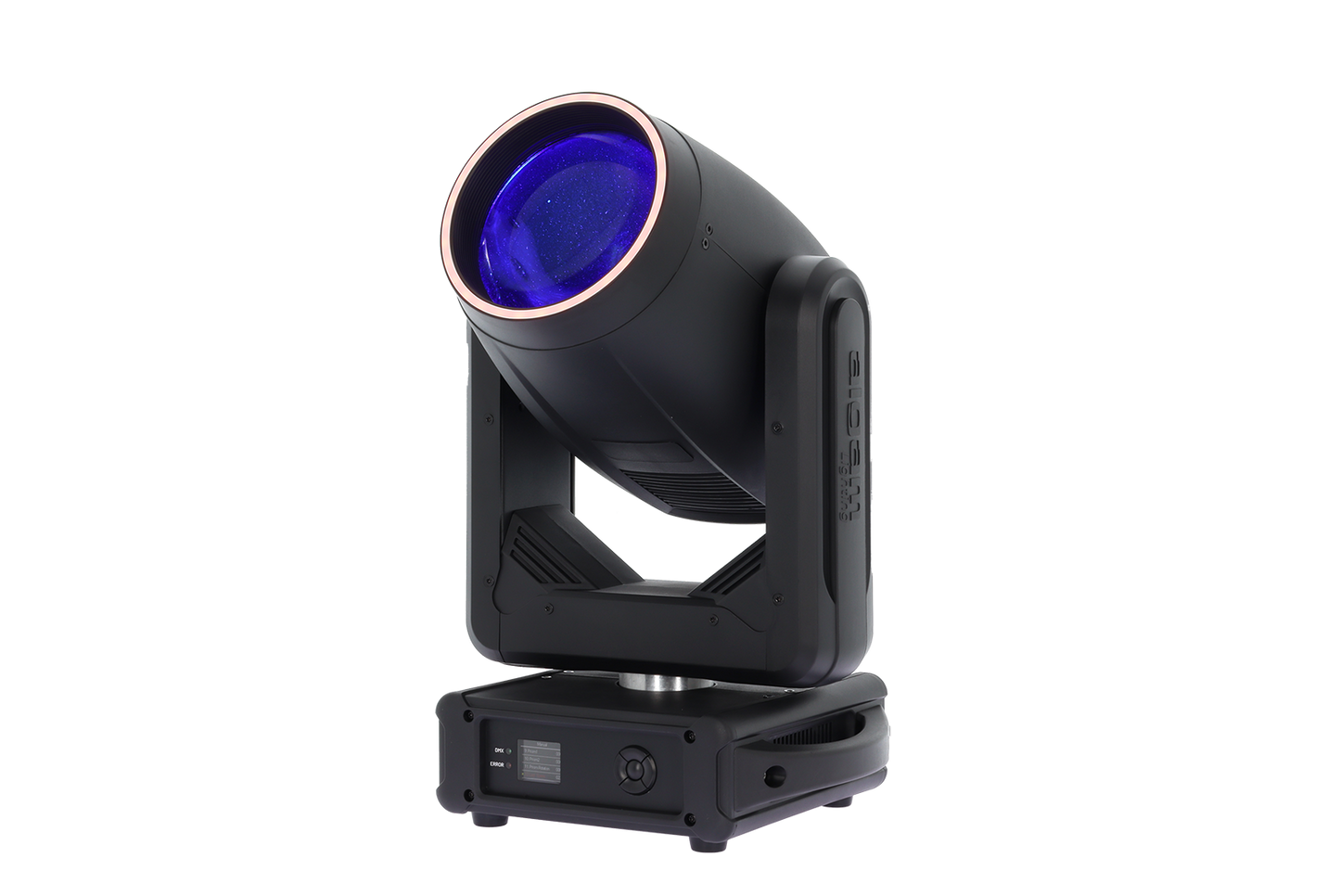 Algam Lighting MB200 LED Beam Moving Head (200W + RGB 31 LEDs Ring) incl. accessories