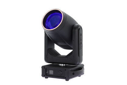 Algam Lighting MB200 LED Beam Moving Head (200W + RGB 31 LEDs Ring) incl. accessories