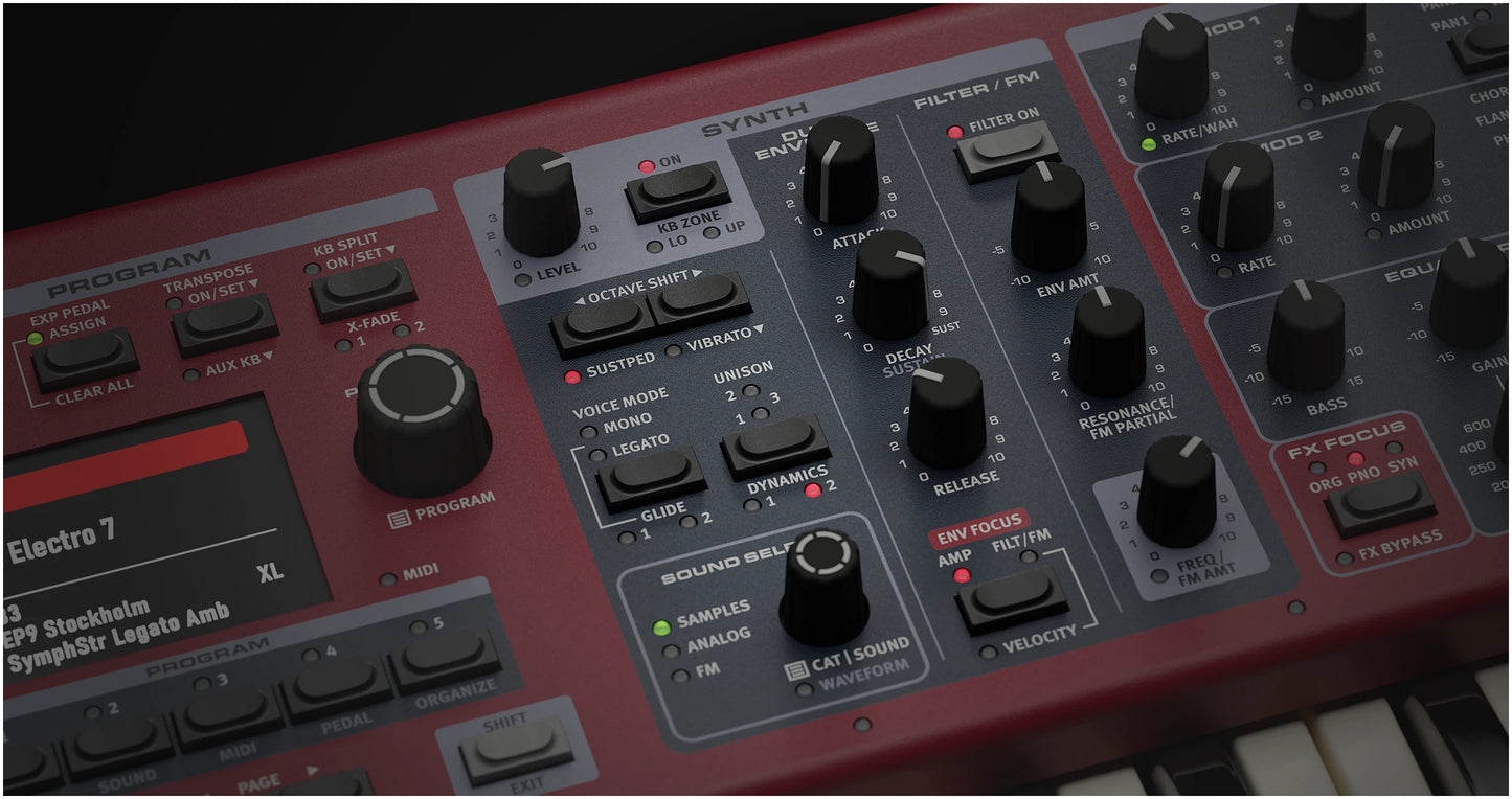 NORD ELECTRO 7 73 73-note Semi-Weighted Waterfall keybed