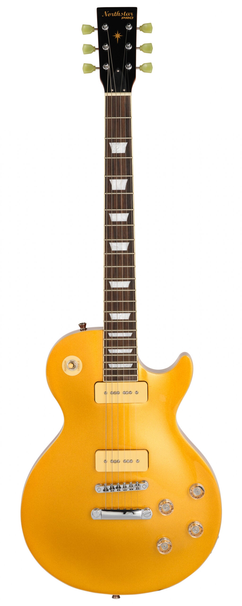 Tanglewood NSP3GT Northstar Pro Archtop Single Cutaway Gold Top - P90's