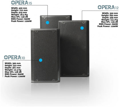dBTechnologies Opera 10 2-way aktik højttaler