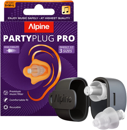 Alpine Party Plug Pro transparent earplugs 2025 edition