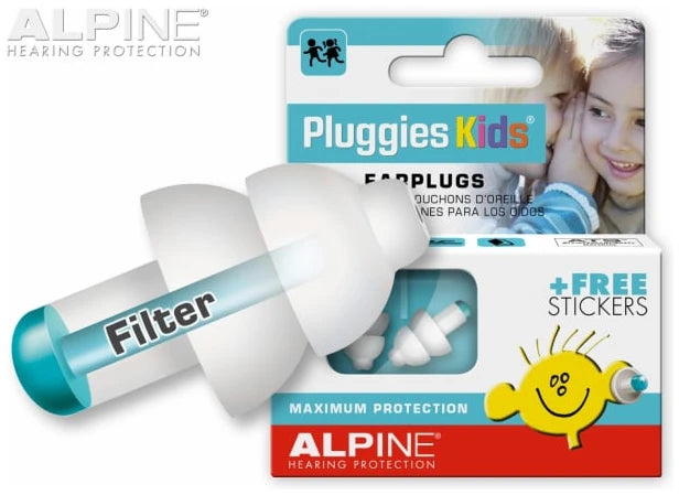 Alpine Pluggies earplugs for children 3-12 years 