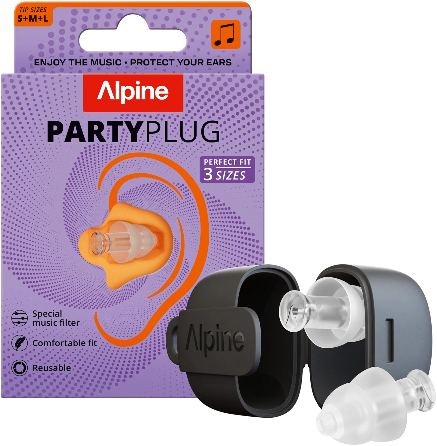 Alpine Party Plug transparent earplugs 2025 edition