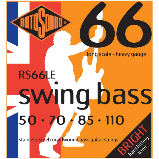 Rotosound RS66LE Stainless Steel 50-110 electric bass strings