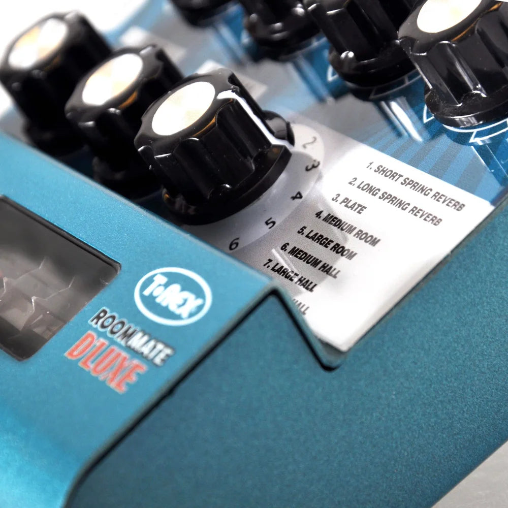 T-Rex RoomMate D’luxe Tube stereo reverb guitar effekt pedal