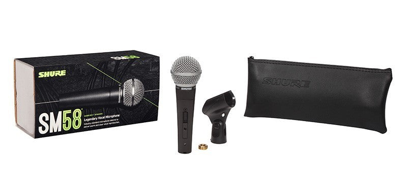Shure SM58 dynamisk vokalmikrofon