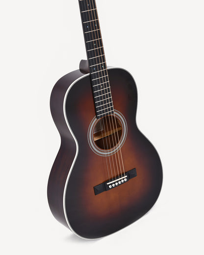 Sigma00M-1SL-SB akustisk western guitar - venstrehånds