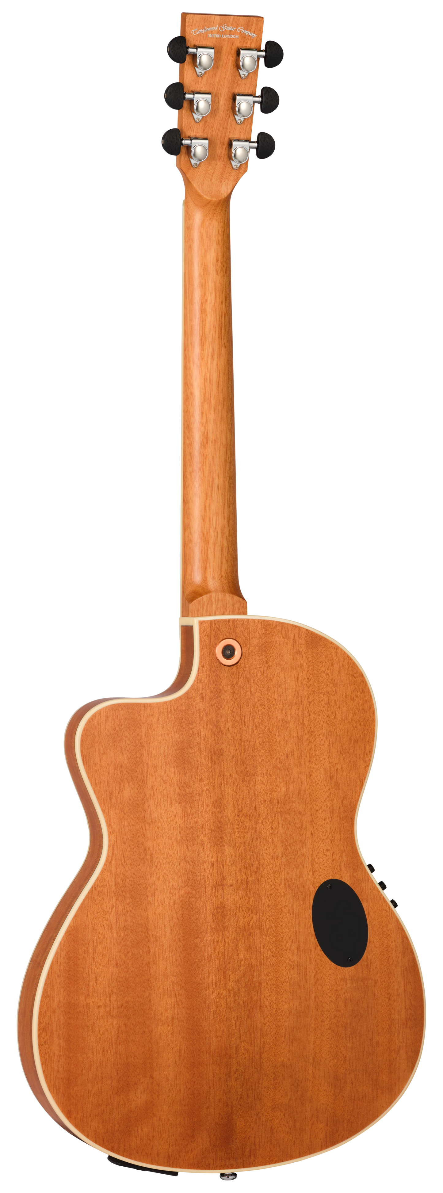Tanglewood TU3TLCESB Thinline Folk Hybird Cutaway, TEQ QX EQ System, Vintage Sunburst Satin