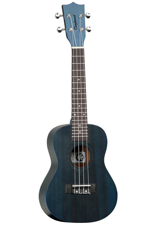 Tanglewood TWT3TB koncert ukulele, All Mahogany, Denim Blue Satin