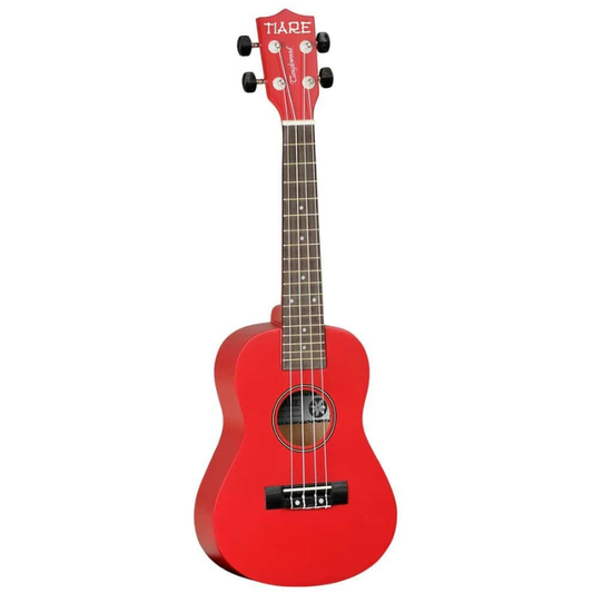 Tanglewood TWTCPWR Concert Ukulele Educational Pack, rød