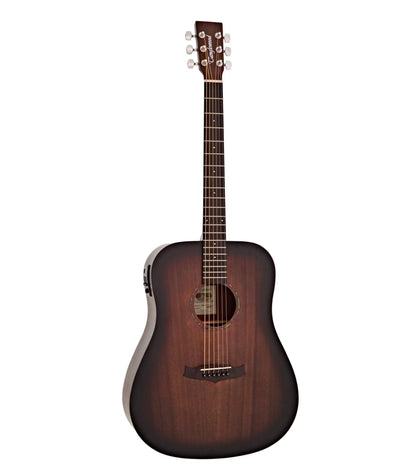 Tanglewood TWCR DE Crossroads Electro Acoustic, Whiskey Burst